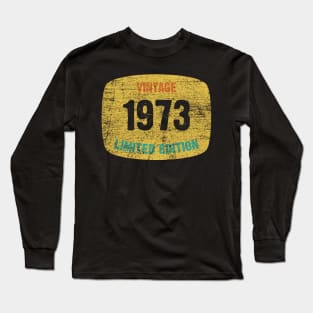 Vintage 1973 Limited Edition Long Sleeve T-Shirt